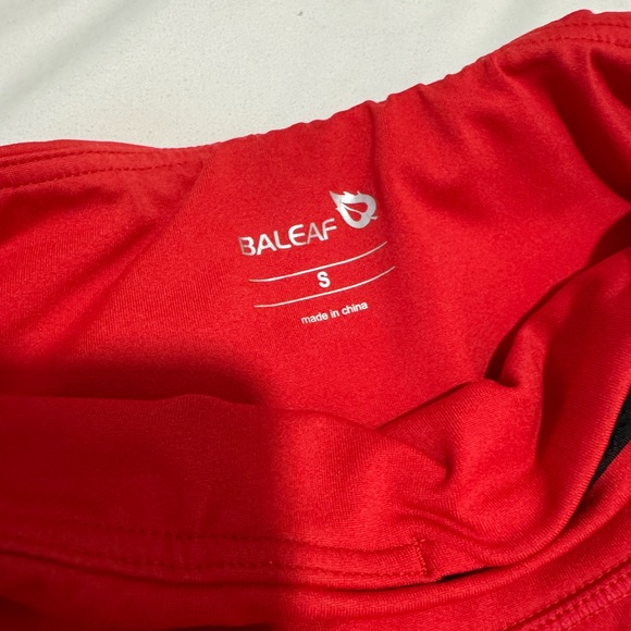 Red Biker Shorts - Picture 3 of 3